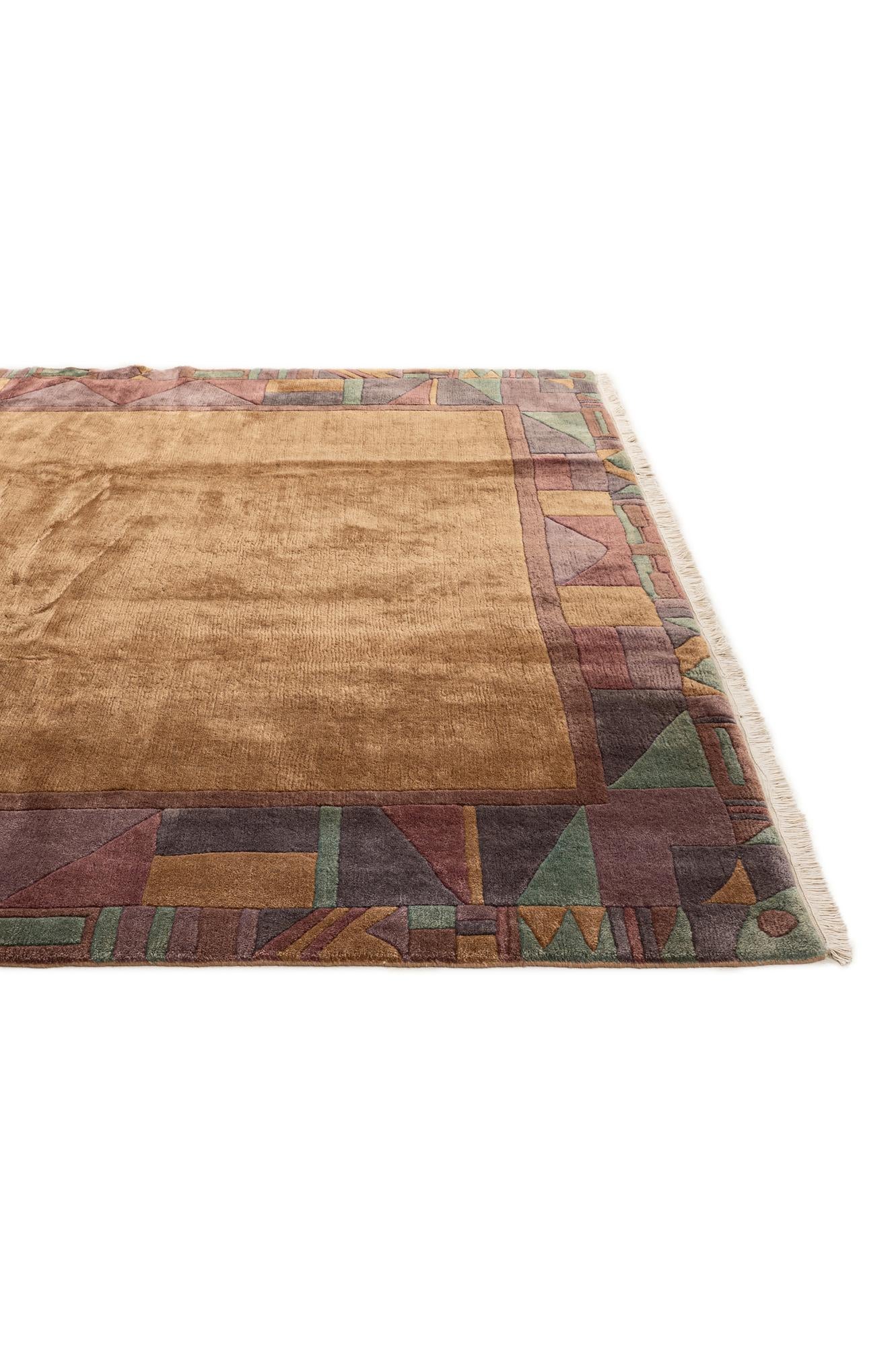 8' 3 x 8' 3 Hand Knotted Tibet Wool Square Rug