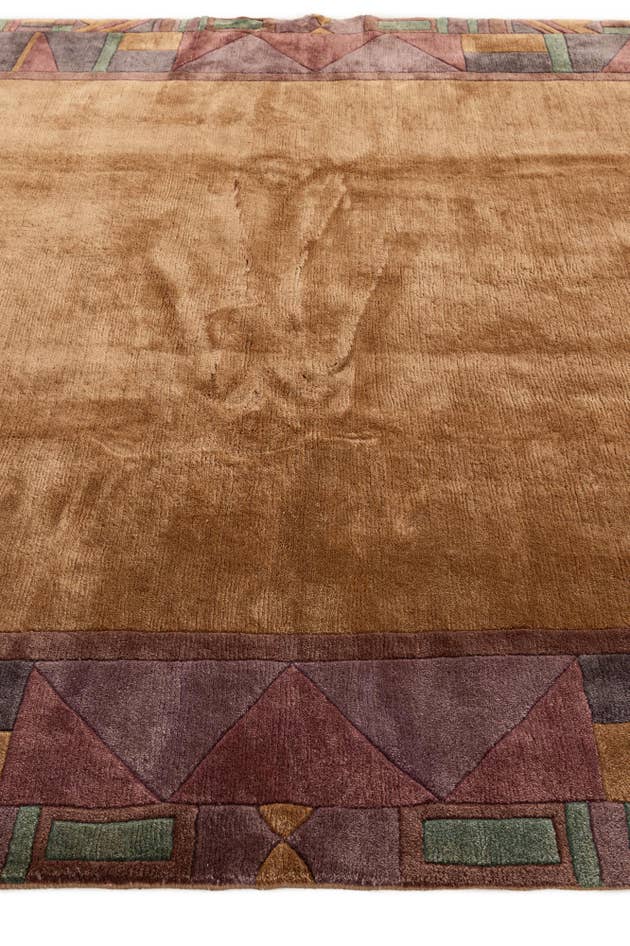 Detail image of 8' 3 x 8' 3 Hand Knotted Tibet Wool Square Rug
