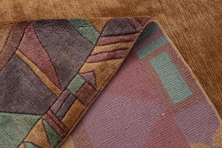 8' 3 x 8' 3 Hand Knotted Tibet Wool Square Rug