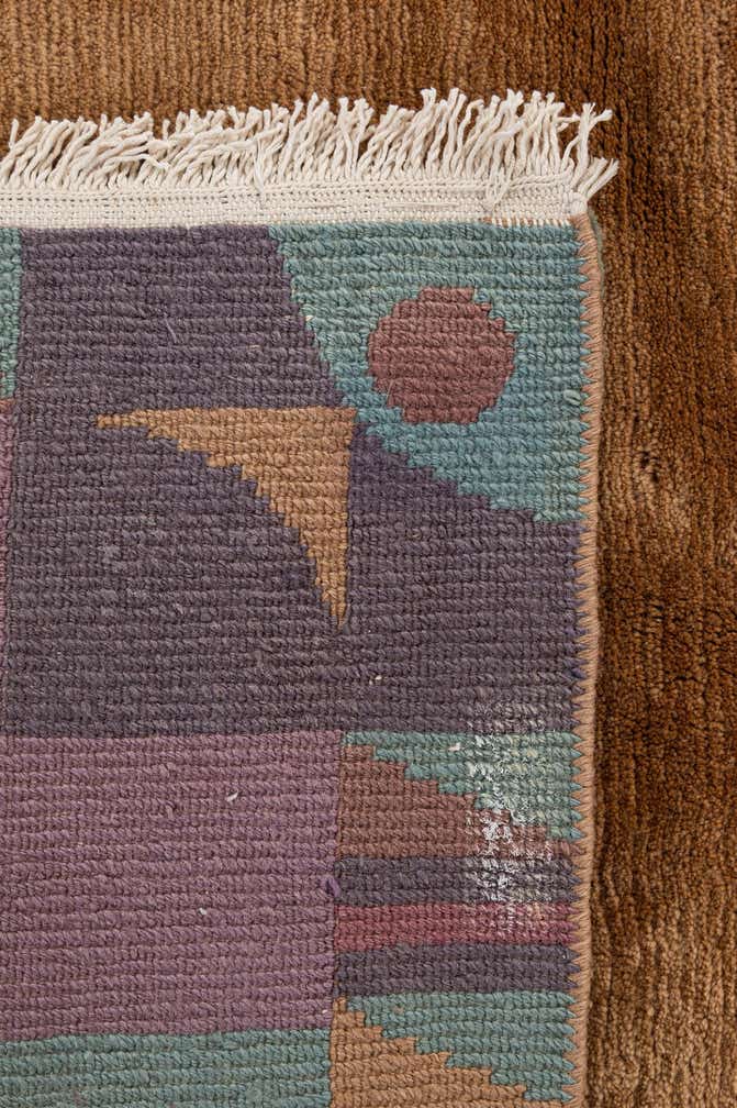 8' 3 x 8' 3 Hand Knotted Tibet Wool Square Rug