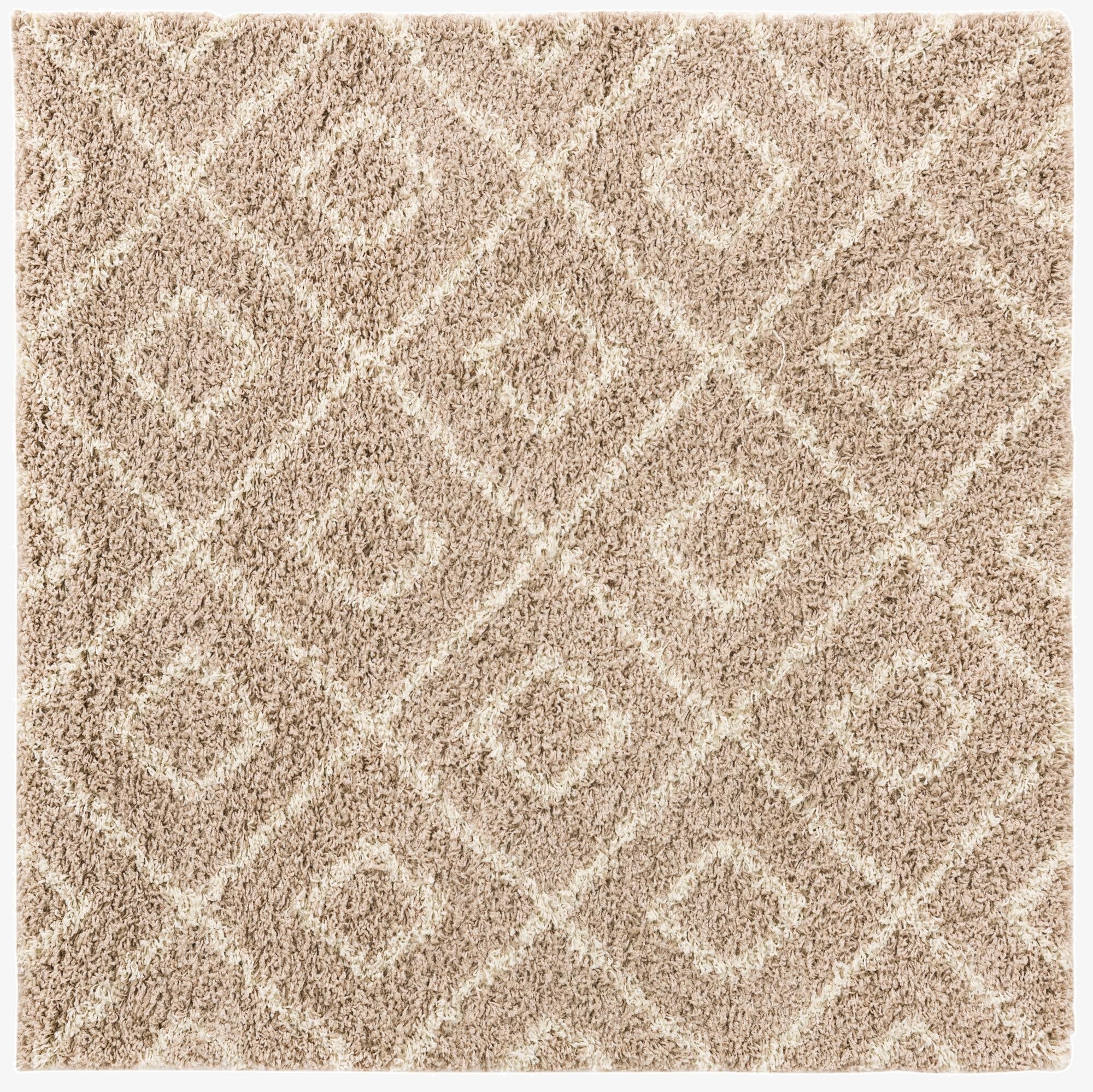 Primary image 5' 3 x 5' 3 Trellis Shag Square Rug