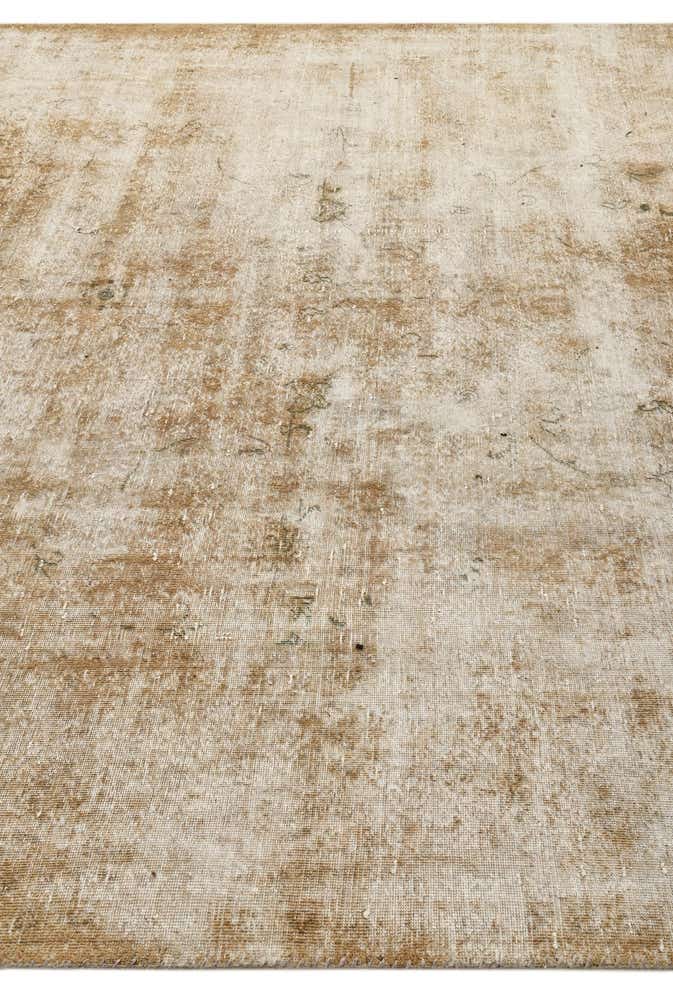 8' 5 x 9' 3 Hand Knotted Ultra Vintage Persian Wool Square Rug