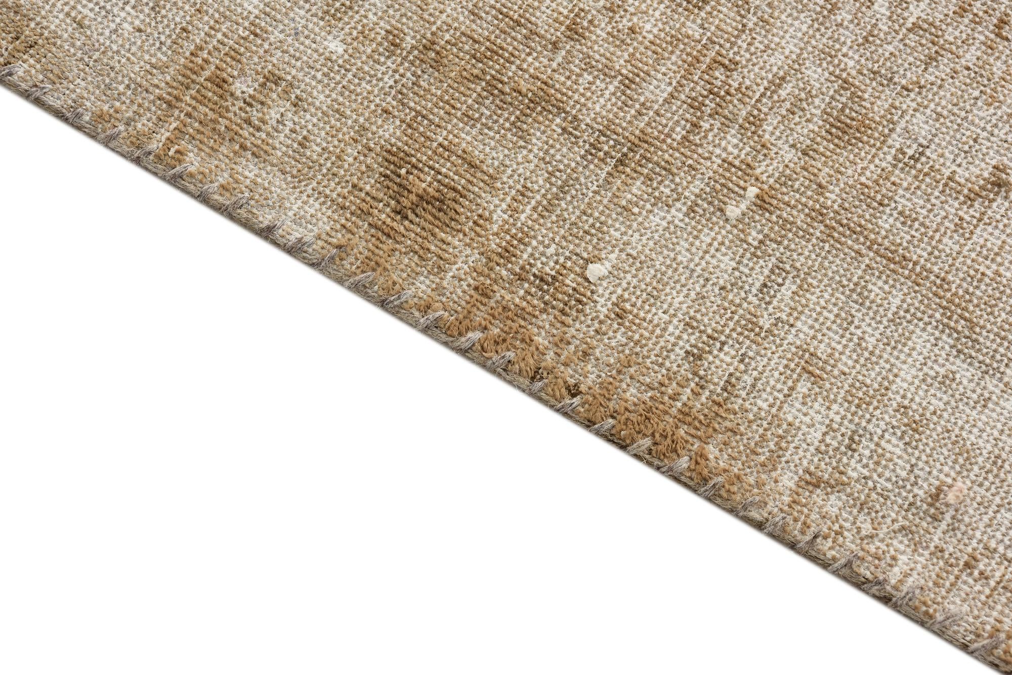 8' 5 x 9' 3 Hand Knotted Ultra Vintage Persian Wool Square Rug