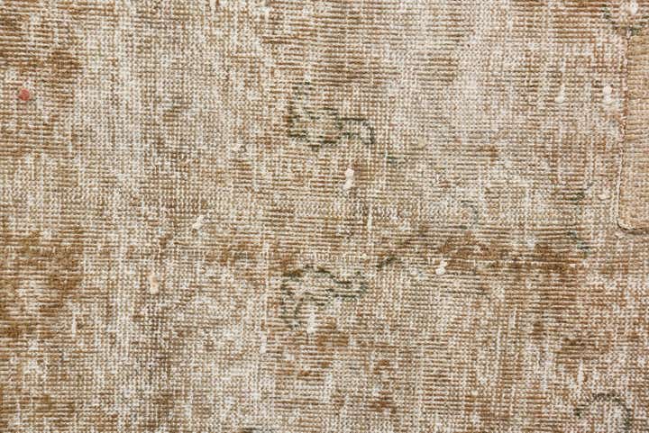 8' 5 x 9' 3 Hand Knotted Ultra Vintage Persian Wool Square Rug