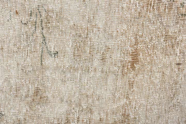 8' 5 x 9' 3 Hand Knotted Ultra Vintage Persian Wool Square Rug