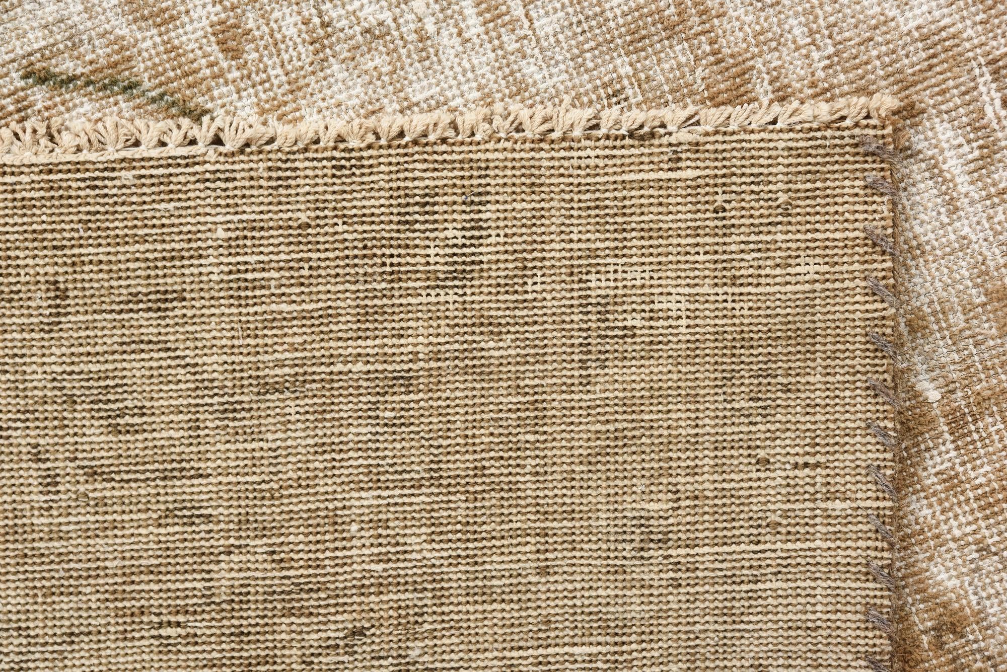 8' 5 x 9' 3 Hand Knotted Ultra Vintage Persian Wool Square Rug