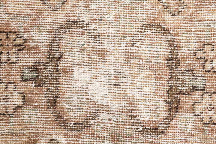 9' 3 x 10' Hand Knotted Ultra Vintage Persian Wool Square Rug