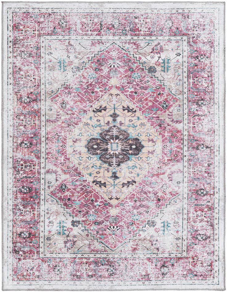 Detail image of 4' x 6' Washable Yara Rug