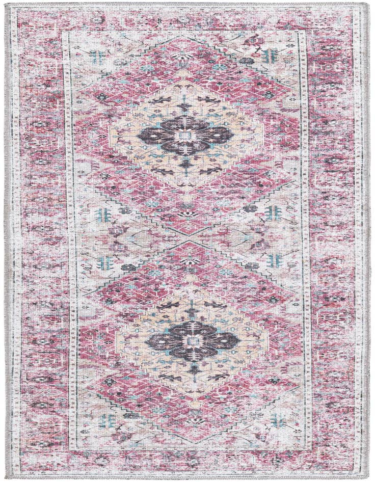 Detail image of 2' x 5' Washable Yara Runner Rug