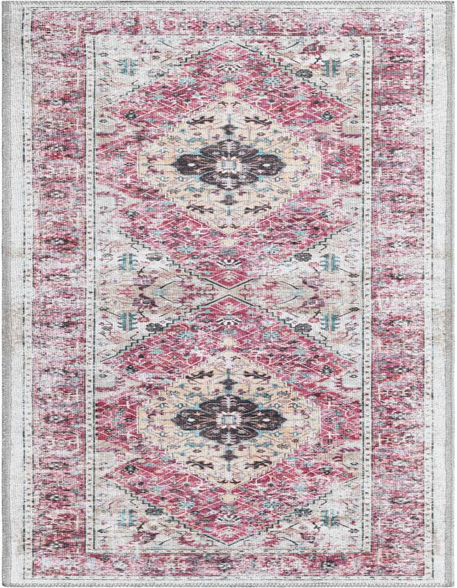 Detail image of 2' x 6' Washable Yara Runner Rug