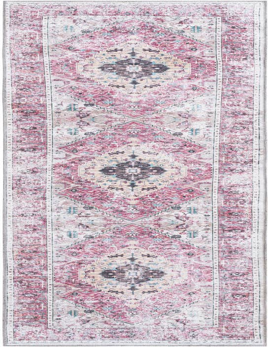 Detail image of 2' 7 x 10' Washable Yara Runner Rug