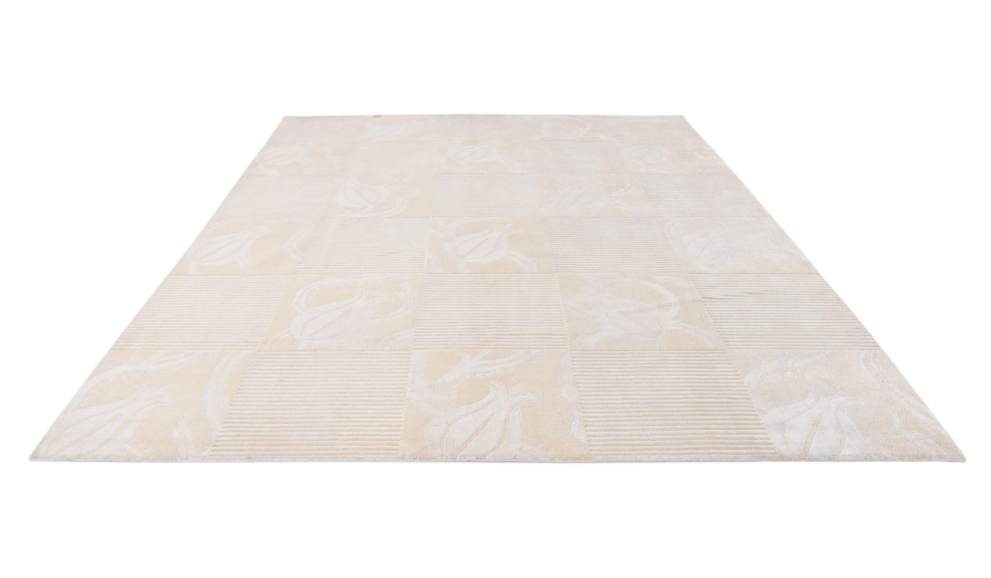 8' 1 x 9' 10 Hand Knotted Darya Wool Rug