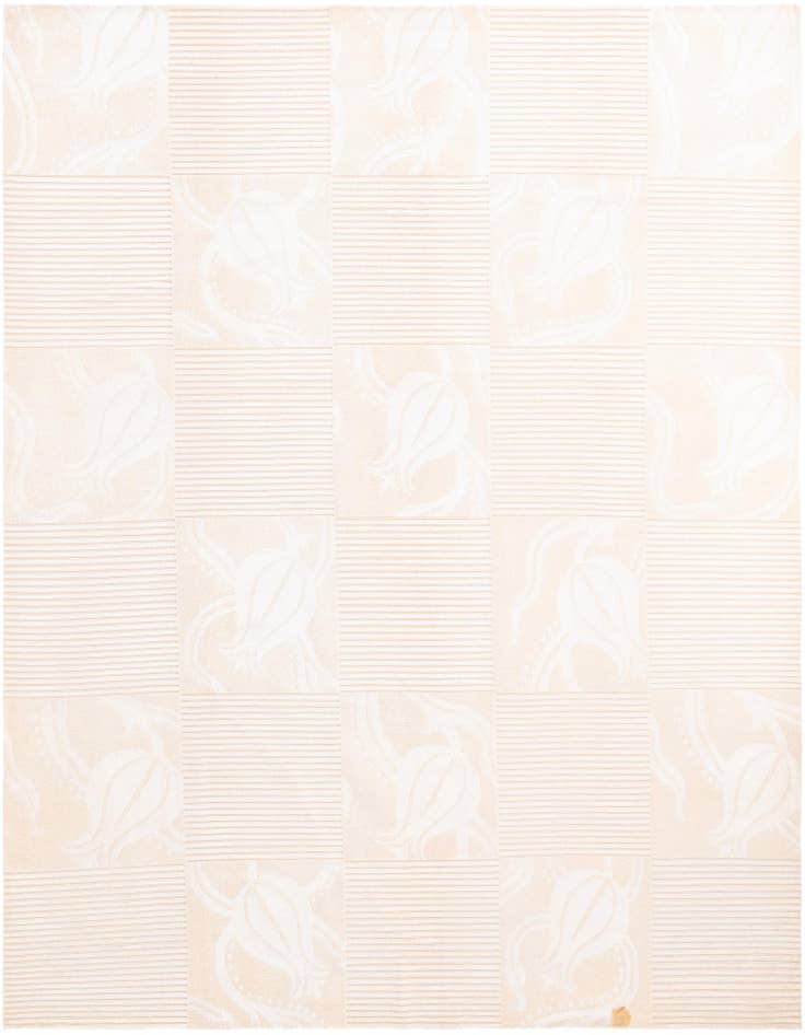 Detail image of 8' 1 x 9' 10 Hand Knotted Darya Wool Rug