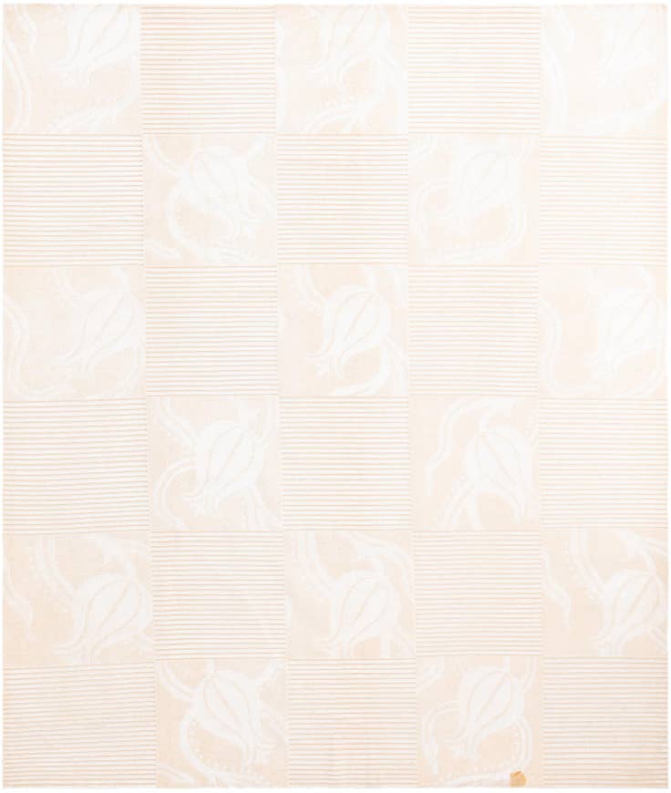 Detail image of 8' 1 x 9' 10 Hand Knotted Darya Wool Rug