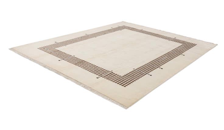 Detail image of 7' 10 x 9' 10 Hand Knotted Darya Wool Rug
