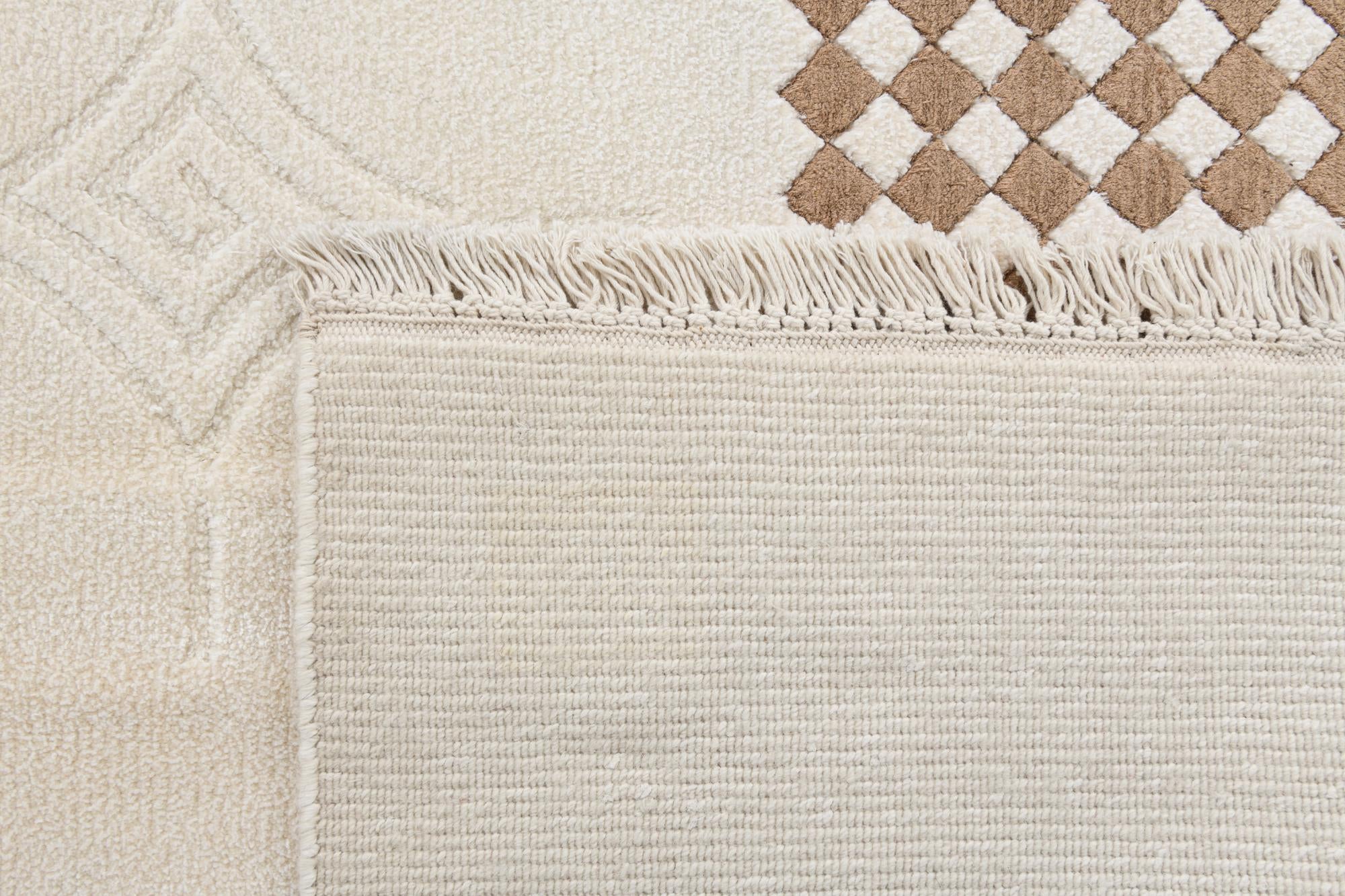 7' 10 x 9' 10 Hand Knotted Darya Wool Rug