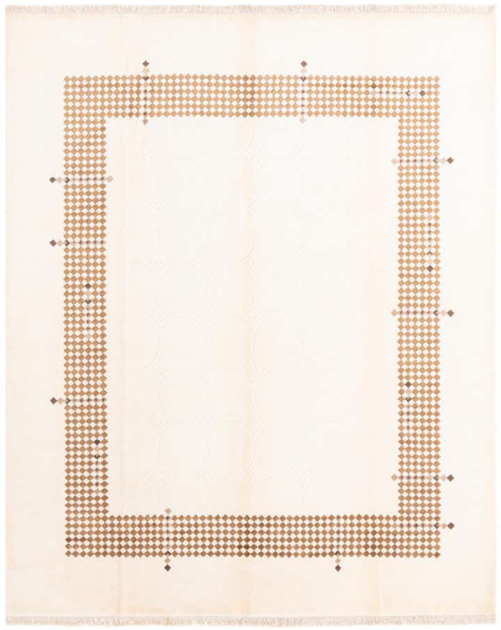 7' 10 x 9' 10 Hand Knotted Darya Wool Rug