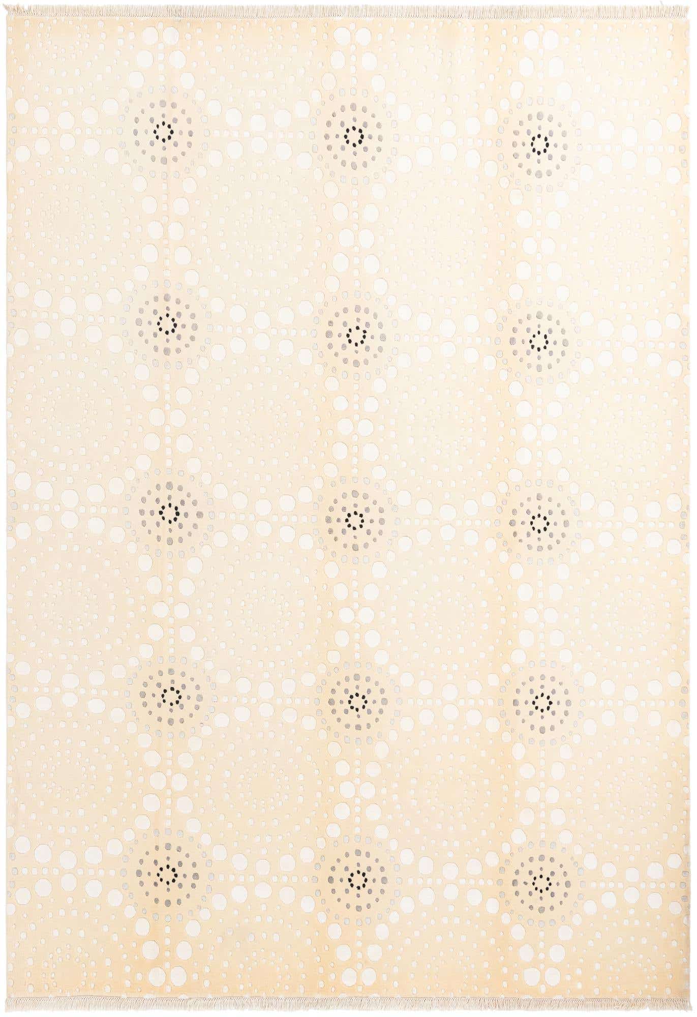 8' 2 x 11' 6 Hand Knotted Darya Wool Rug