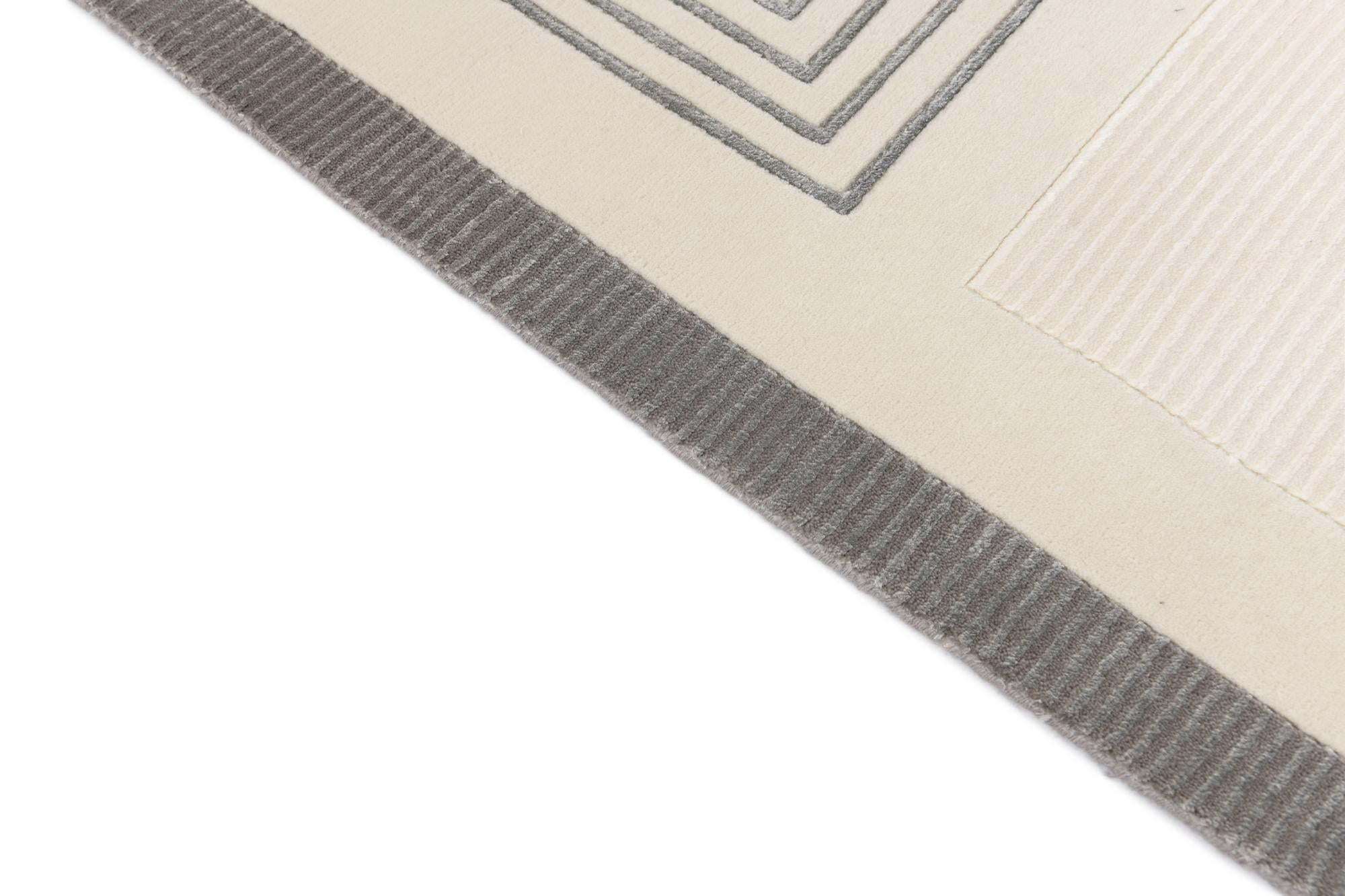 6' 7 x 9' 8 Hand Knotted Darya Wool Rug