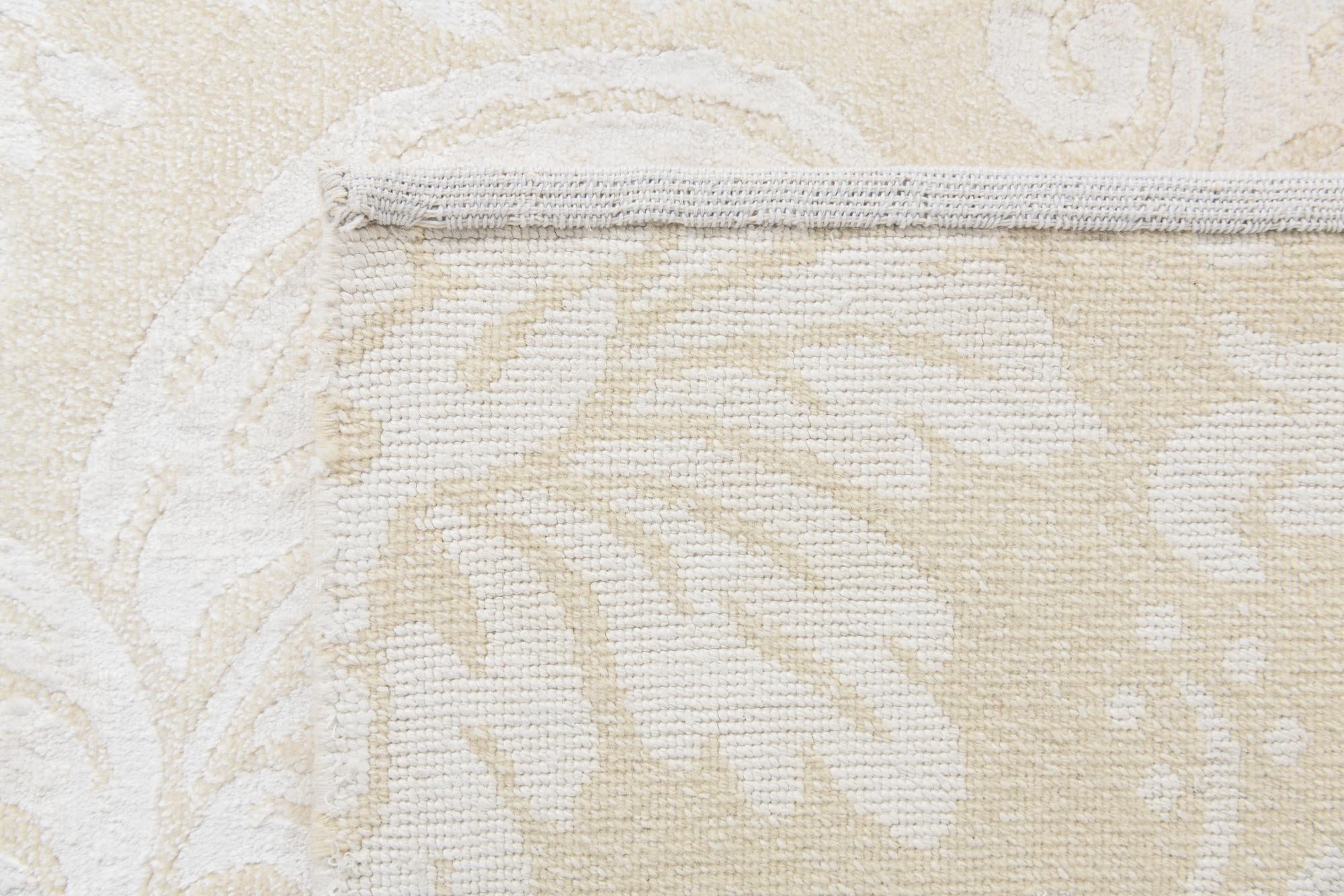 5' 11 x 7' 10 Hand Knotted Darya Wool Rug