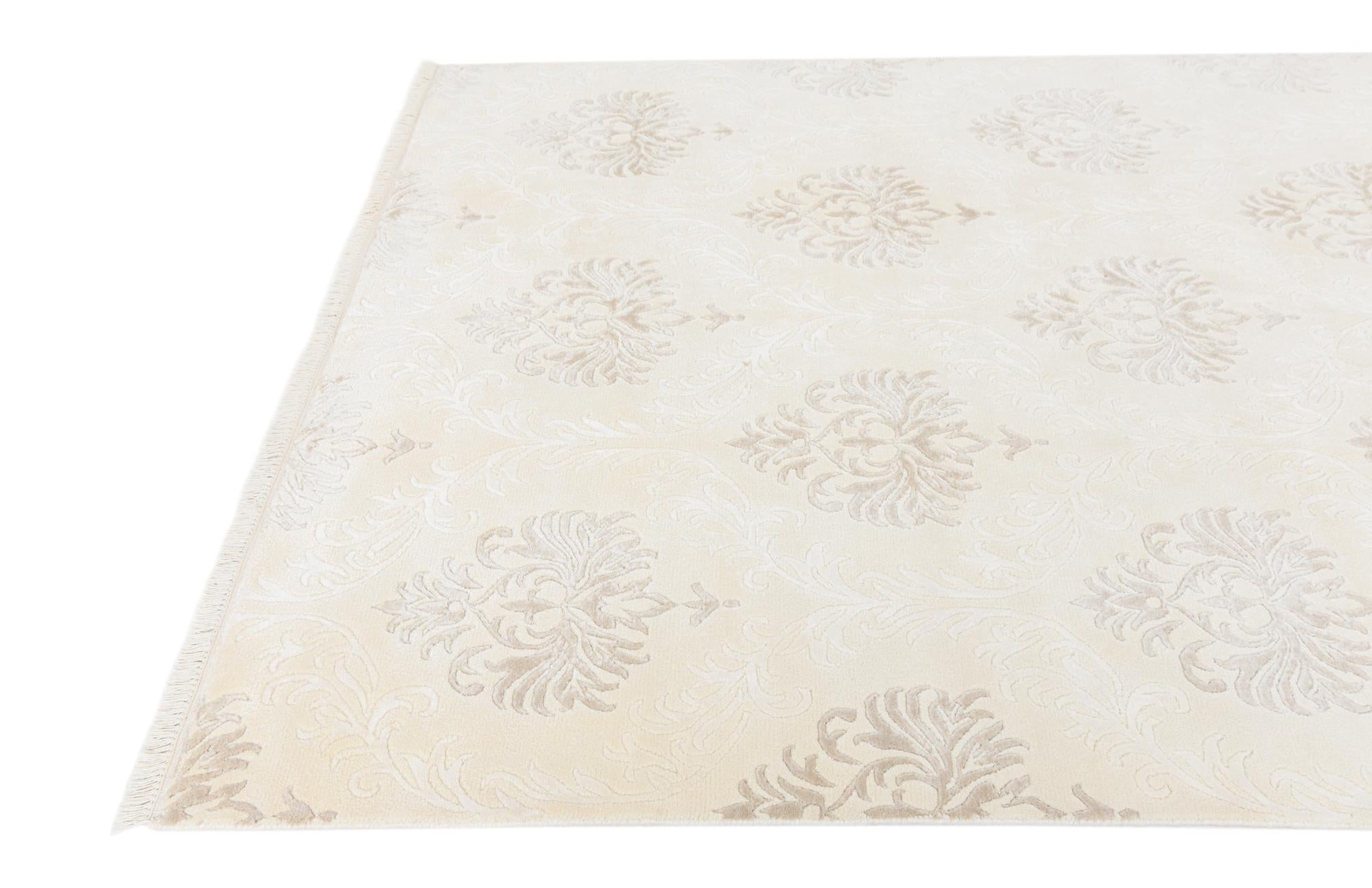 5' 7 x 8' 1 Hand Knotted Darya Wool Rug
