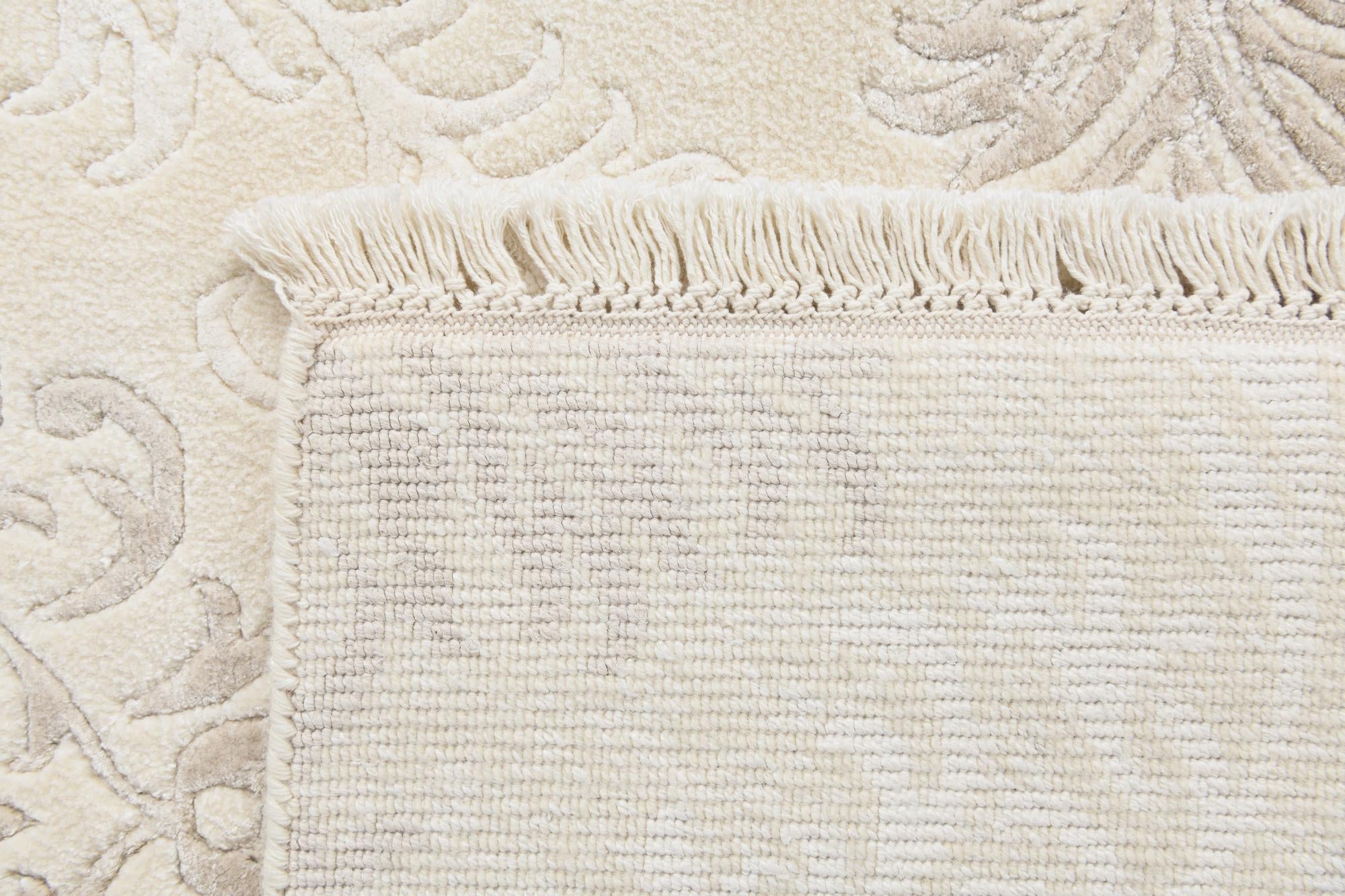 5' 7 x 8' 1 Hand Knotted Darya Wool Rug