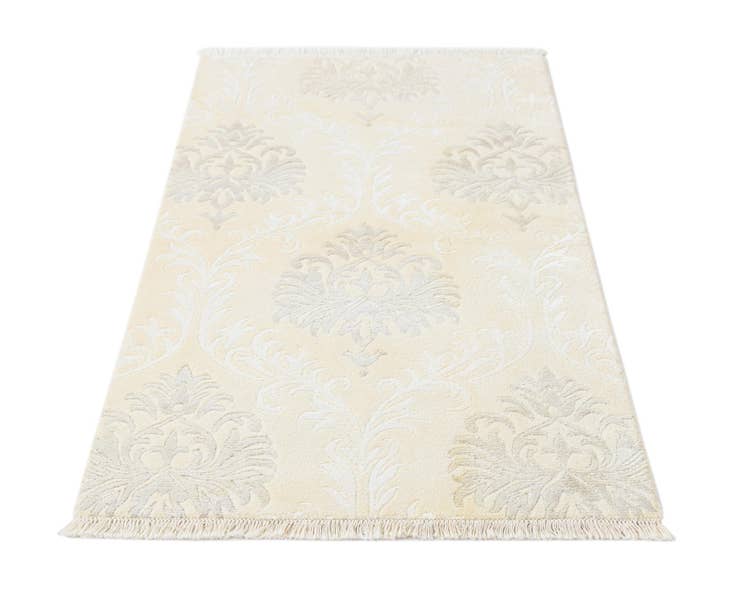 Detail image of 2' 7 x 4' 11 Hand Knotted Darya Wool Rug