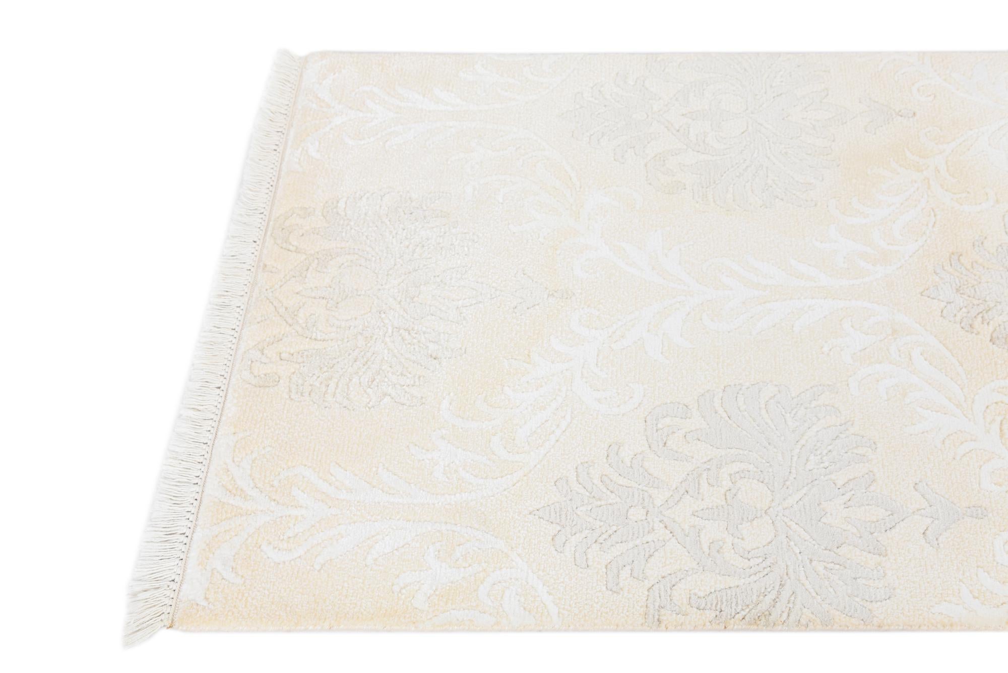 2' 7 x 4' 11 Hand Knotted Darya Wool Rug