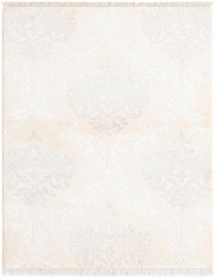 Detail image of 2' 7 x 4' 11 Hand Knotted Darya Wool Rug