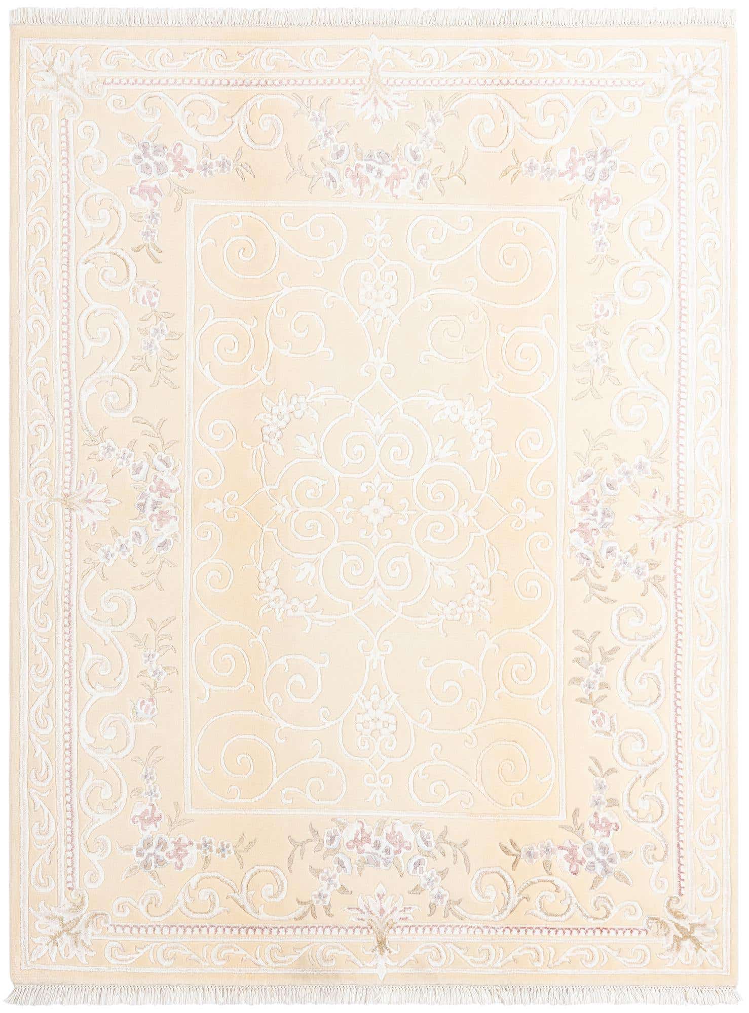 6' 2 x 8' Hand Knotted Darya Wool Rug