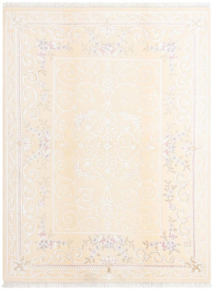 Detail image of 6' 2 x 8' Hand Knotted Darya Wool Rug
