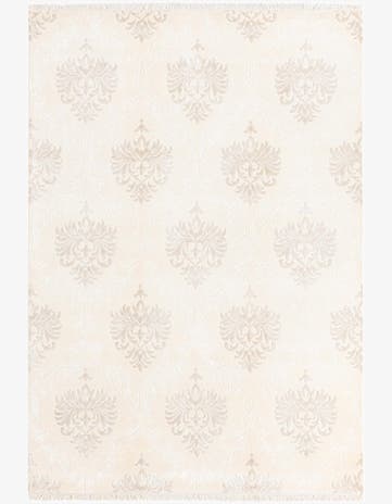5' 7 x 8' 1 Hand Knotted Darya Wool Rug