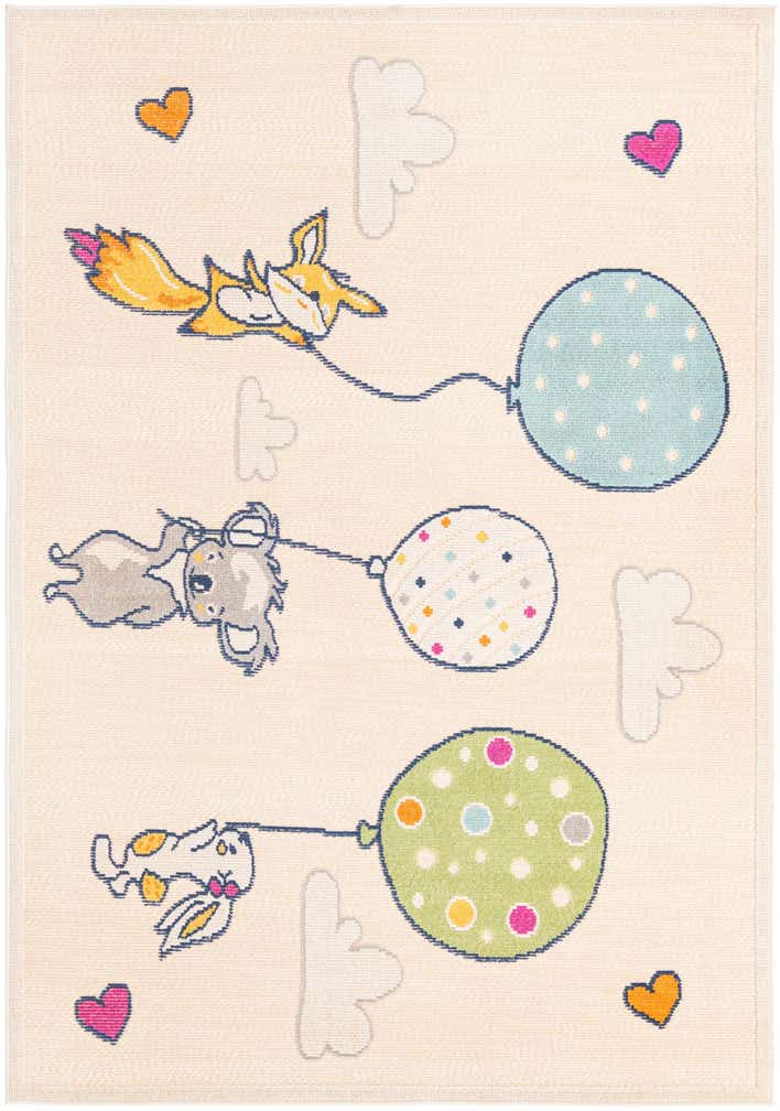 5' 3 x 7' 7 Easy-Clean Indoor / Outdoor Rug