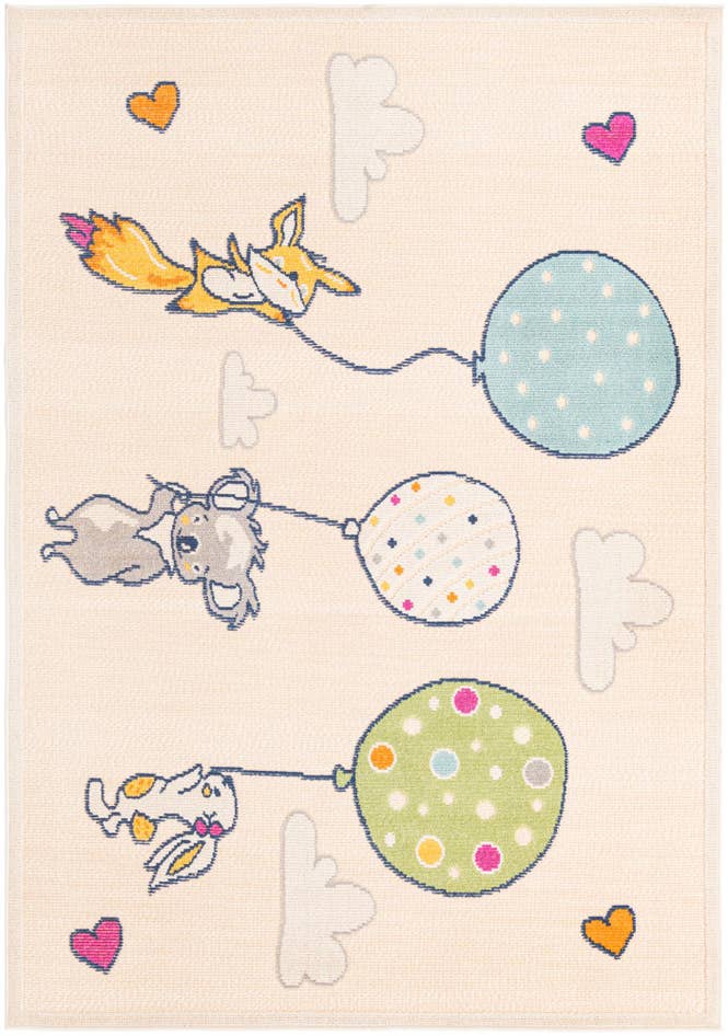 Detail image of 5' 3 x 7' 7 Easy-Clean Indoor / Outdoor Rug