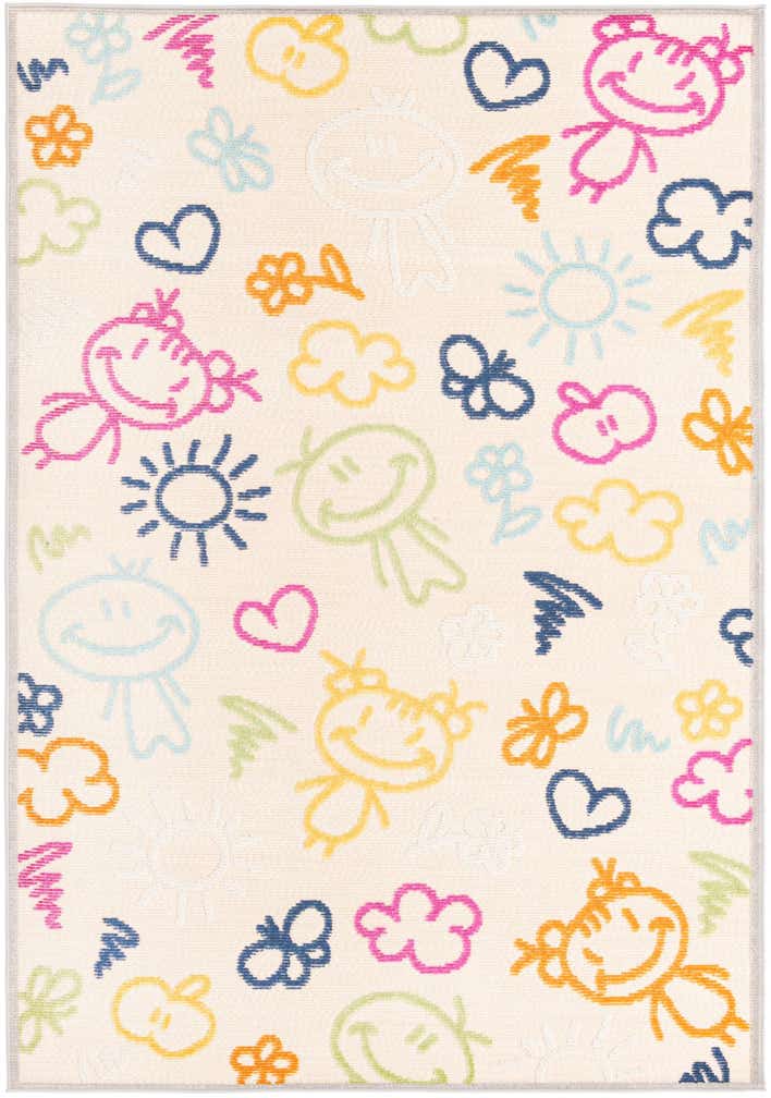 5' 3 x 7' 7 Easy-Clean Indoor / Outdoor Rug
