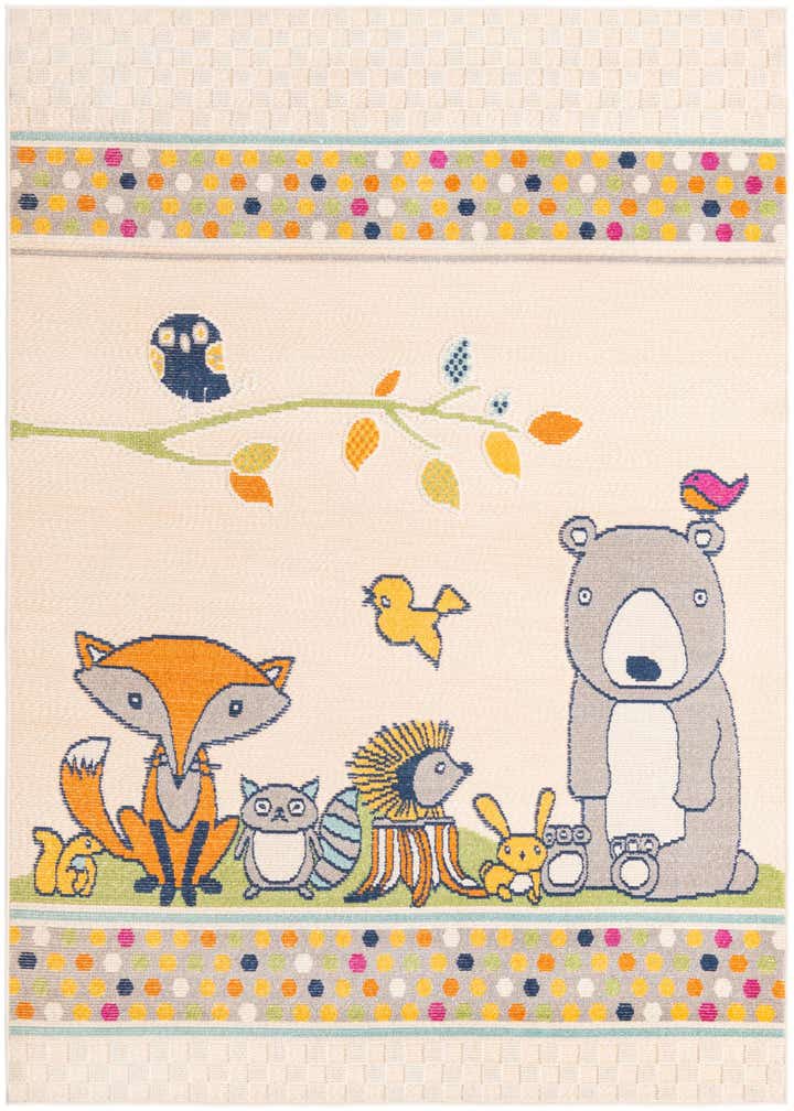 5' 3 x 7' 7 Easy-Clean Indoor / Outdoor Rug