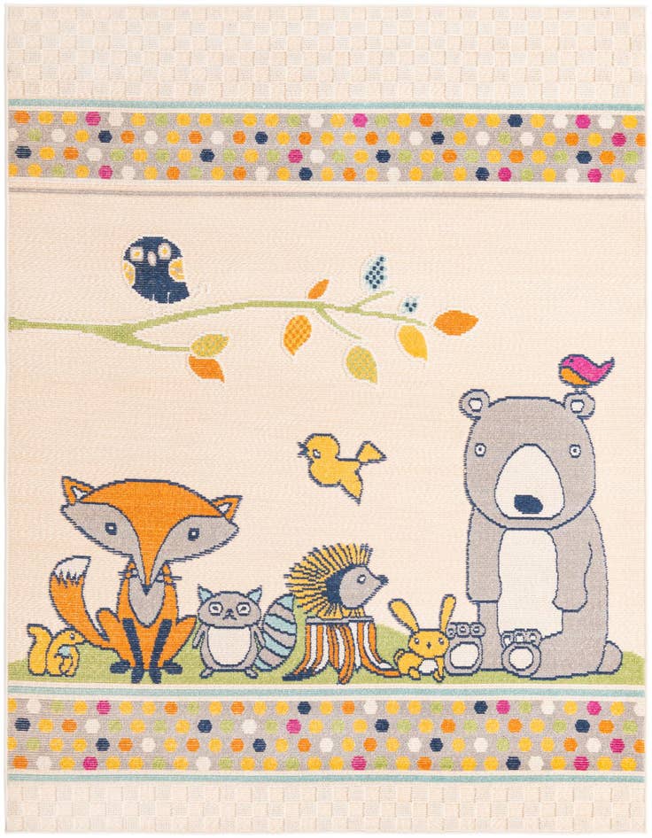 Detail image of 5' 3 x 7' 7 Easy-Clean Indoor / Outdoor Rug