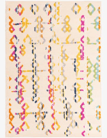 5' 3 x 7' 7 Easy-Clean Indoor / Outdoor Rug