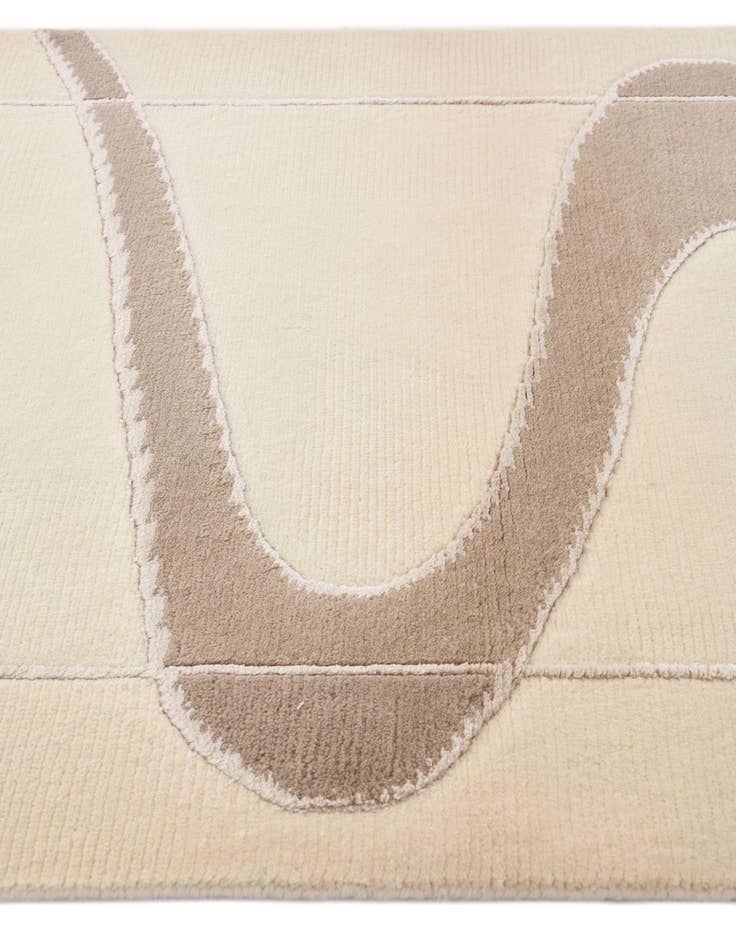 Detail image of 2' 7 x 9' 10  Hand Knotted Darya Wool Runner Rug