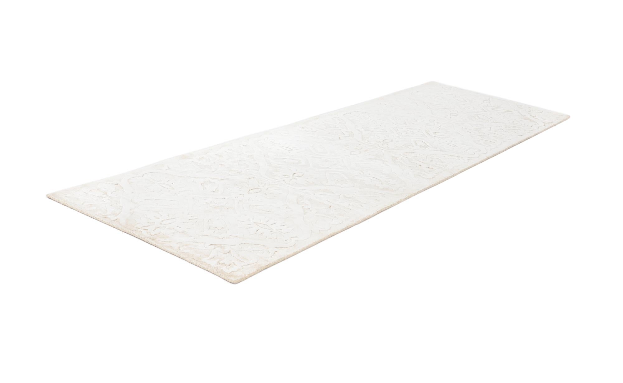 2' 8 x 9' 9 Hand Knotted Darya Wool Runner Rug