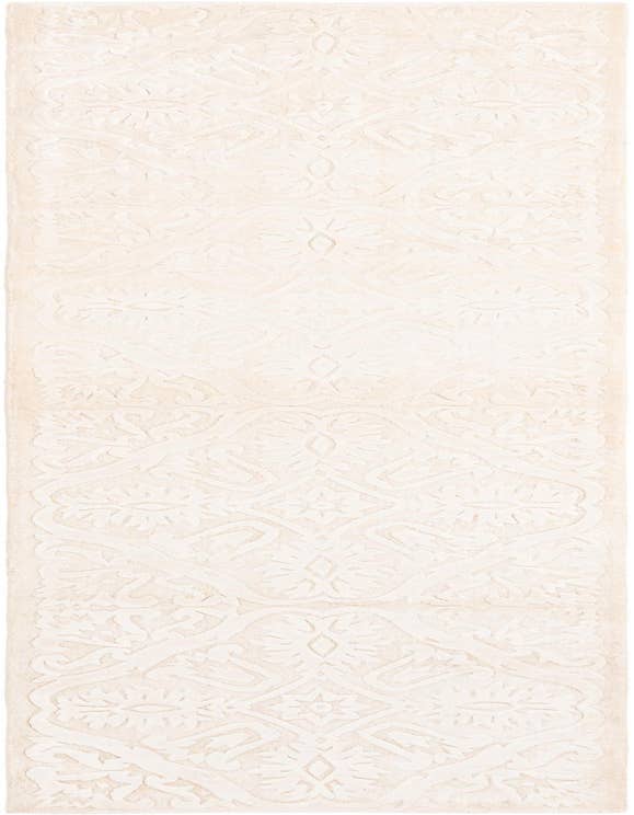 Detail image of 2' 8 x 9' 9 Hand Knotted Darya Wool Runner Rug