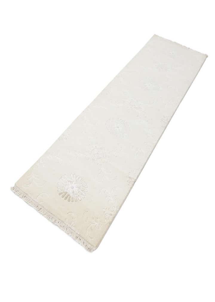 2' 7 x 9' 7 Hand Knotted Darya Wool Runner Rug