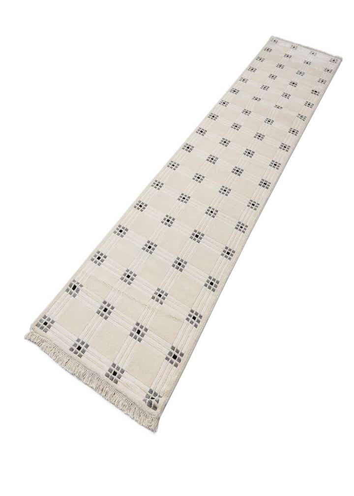 2' 7 x 12' 11 Hand Knotted Darya Wool Runner Rug