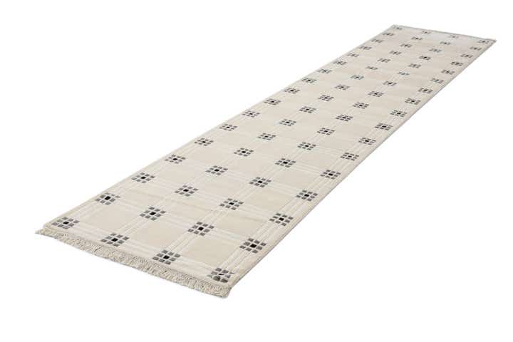 2' 7 x 12' 11 Hand Knotted Darya Wool Runner Rug