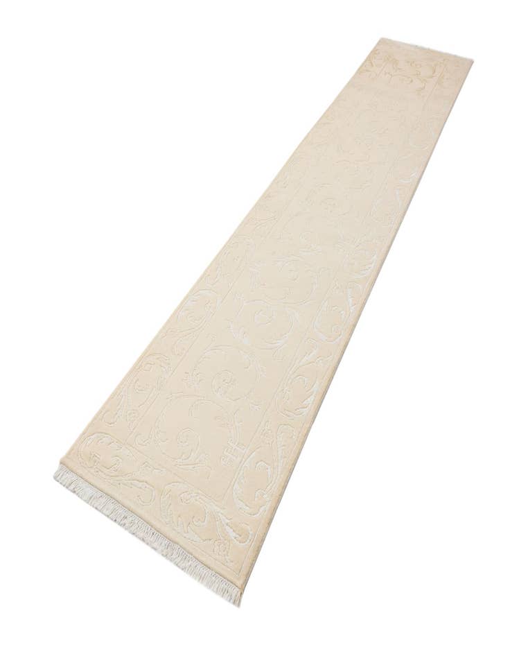 Detail image of 2' 7 x 13' 1  Hand Knotted Darya Wool Runner Rug