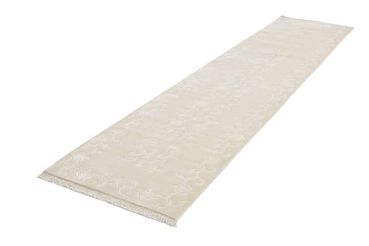2' 7 x 13' Hand Knotted Darya Wool Runner Rug