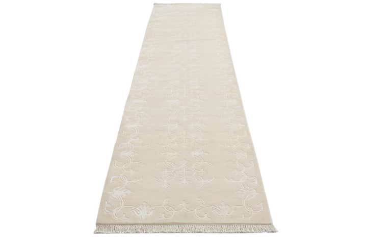 2' 7 x 13' Hand Knotted Darya Wool Runner Rug
