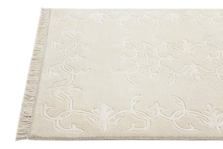 Detail image of 2' 7 x 13' Hand Knotted Darya Wool Runner Rug