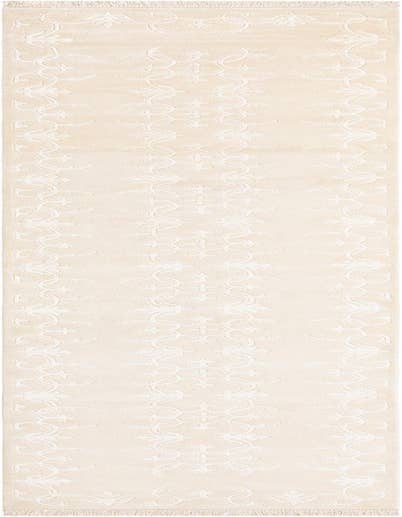 Detail image of 2' 7 x 13' Hand Knotted Darya Wool Runner Rug