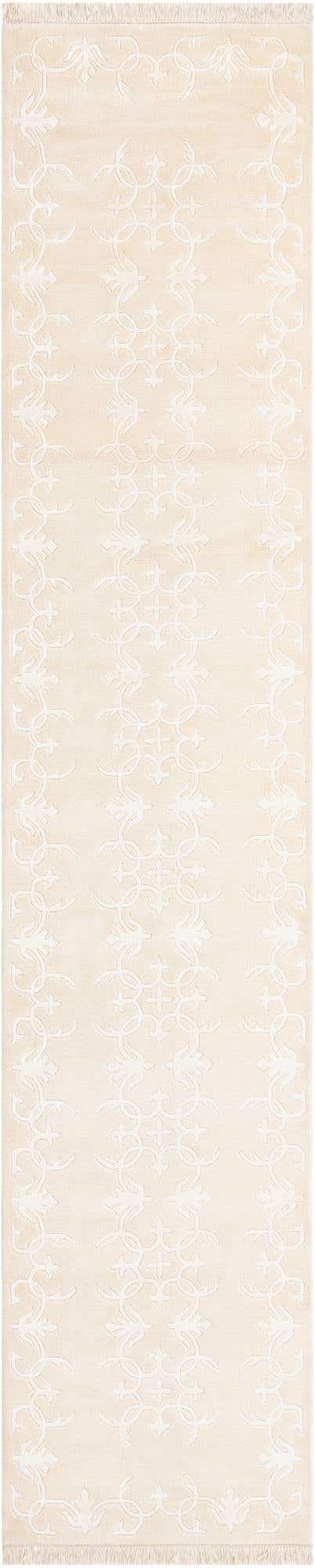 2' 7 x 13' Hand Knotted Darya Wool Runner Rug